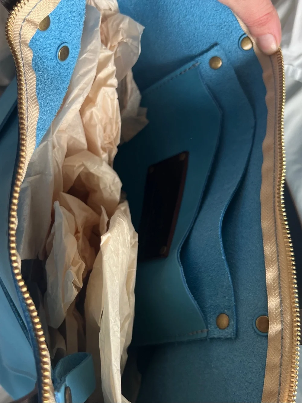Portland leather goods medium tote